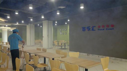 亿达春田4000平食堂