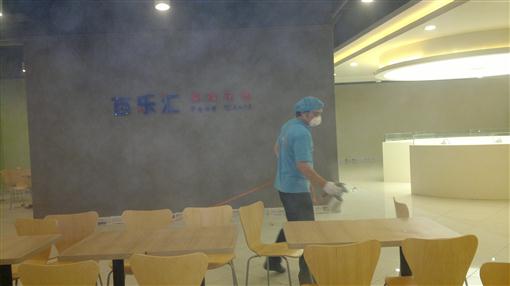 亿达春田4000平食堂