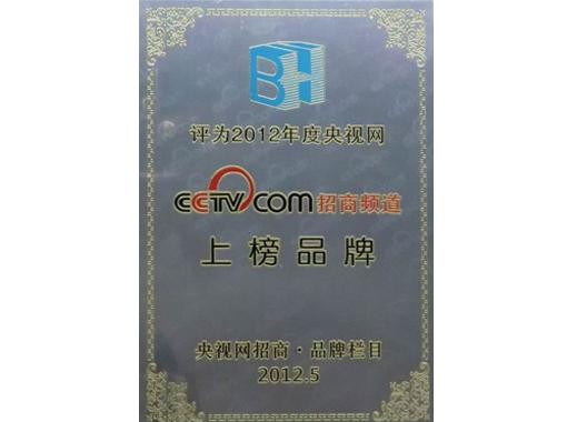 CCTV上榜品牌
